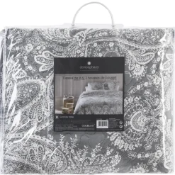 Atmosphera Dessus De Lit Marie Avec 2 Taies Gris Clair 240X260Cm