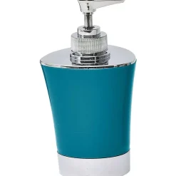 Distributeur A Savon Conique Bleu Canard