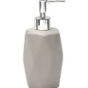 Distributeur A Savon Gres Forme Losange Taupe