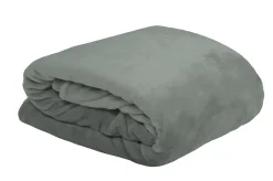 maxibazar Doudou Plaid 130X160Cm Kaki