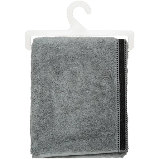Atmosphera Drap Douche Joia 550Gr Gris Fonce 70X130Cm