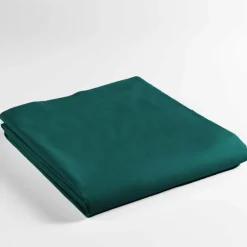 maxibazar Drap Plat 180X290 Cm Uni 57 Fils Lina Emeraude