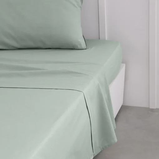 maxibazar Drap Plat 180X290Cm Celadon