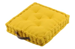 maxibazar Duo Coussin 45X45X10 Moutard Taupe