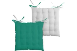maxibazar Duo Galette 16Pts 40X40 Emeraude Perle