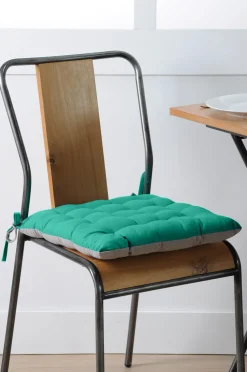 maxibazar Duo Galette 16Pts 40X40 Emeraude Perle