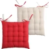 maxibazar Duo Galette 16Pts 40X40 Rouge Lin