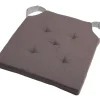maxibazar Duo Galette Velcro 38X38X4 Gris