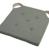 maxibazar Duo Galette Velcro 38X38X4 Kaki Lin