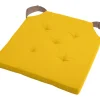 maxibazar Duo Galette Velcro 38X38X4 Moutarde Taupe