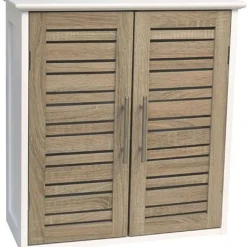 Element Haut Structure Mdf 2 Portes Et Etagere Intérieure