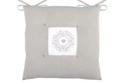 maxibazar Elvira Galette 40X40 4Pts Lin