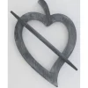 maxibazar Embrasse Bois Fjord Gm Gris Anthracite