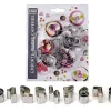 Emporte Pièces Inox Chiffres 9Pcs