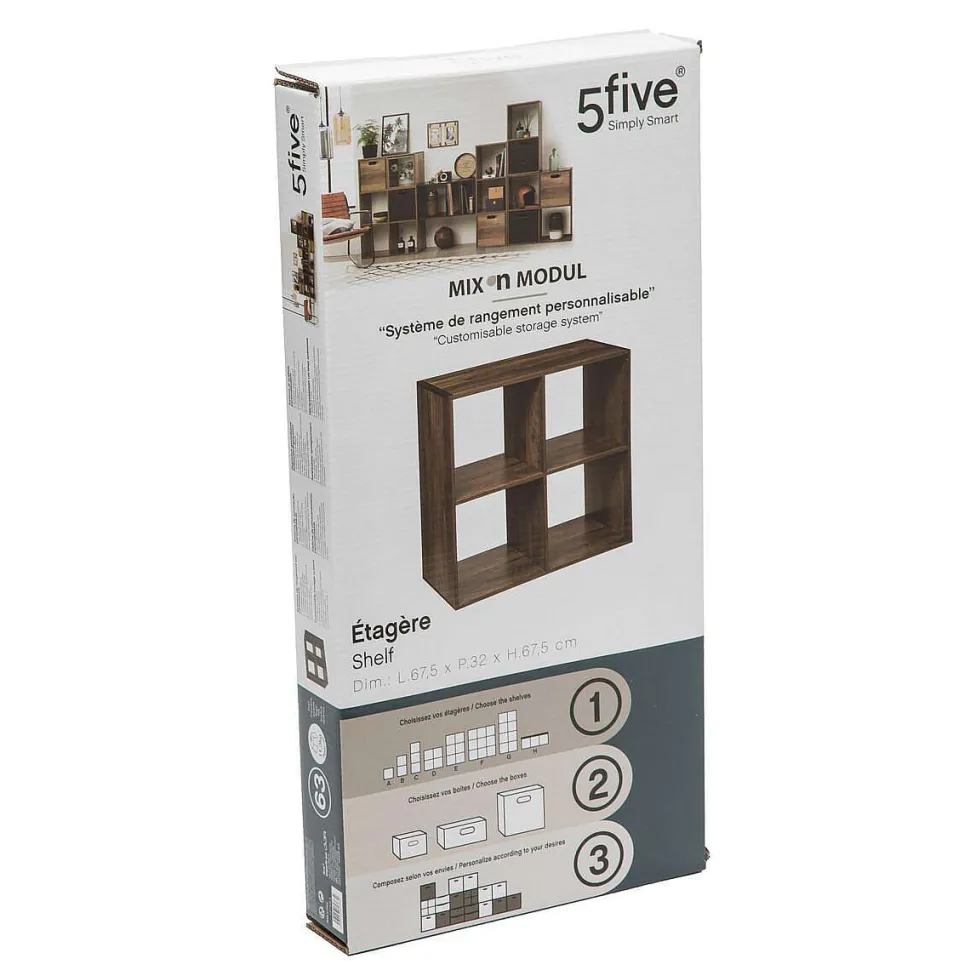 Etagere 4 Cases Mix Indus