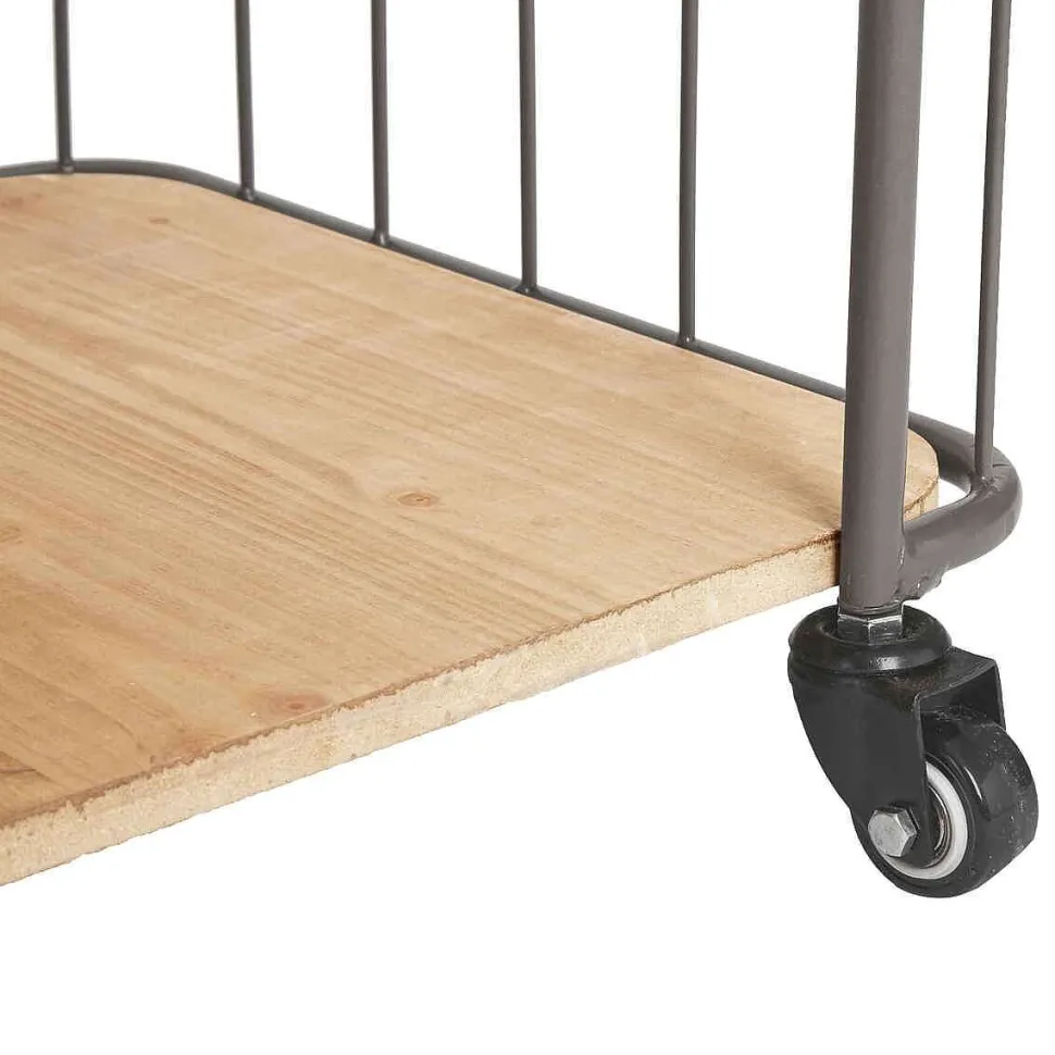 Etagere 3 Etages Jordi Naturel Gris