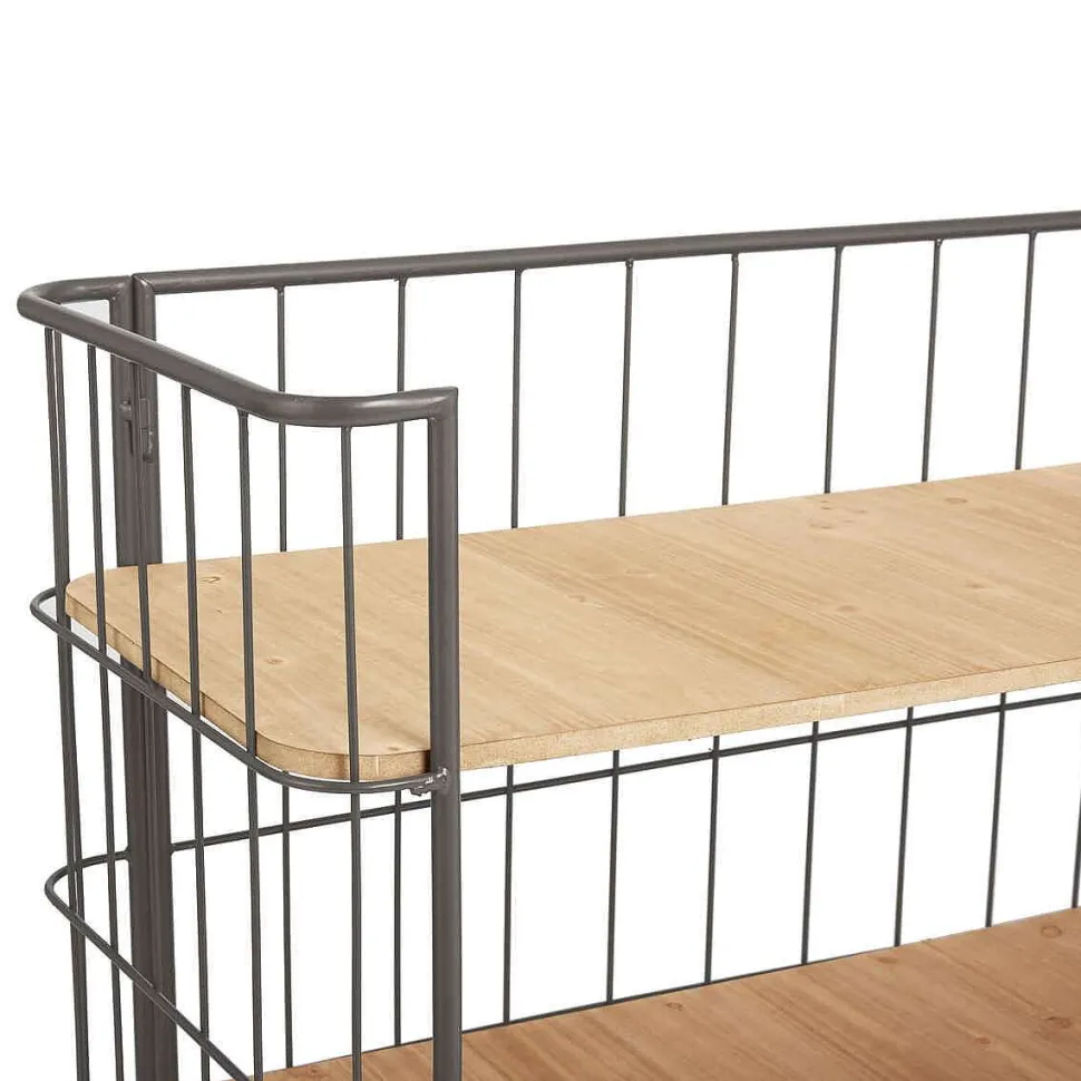 Etagere 3 Etages Jordi Naturel Gris