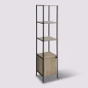 Etagere 1 Porte Aliaj D.35X35X176Cm