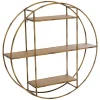 Atmosphera Etagere Murale Rond Metal Asco
