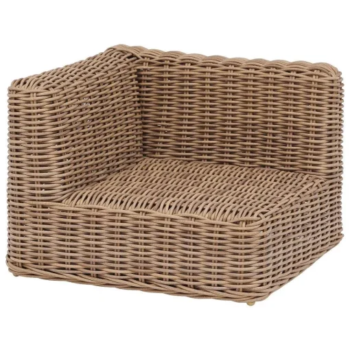 Fauteuil Angle Savinia Tahini