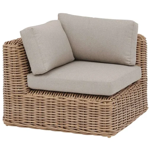 Fauteuil Angle Savinia Tahini