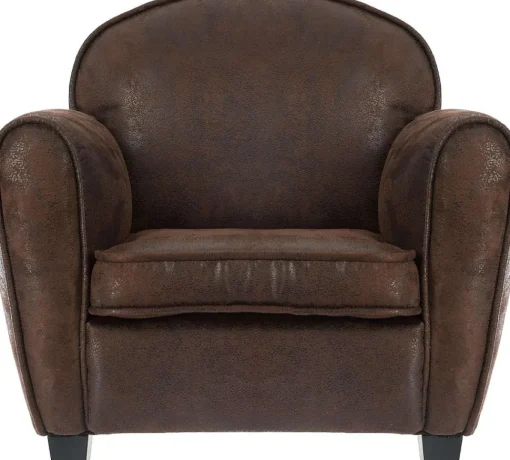 Fauteuil Enfant Club Marron