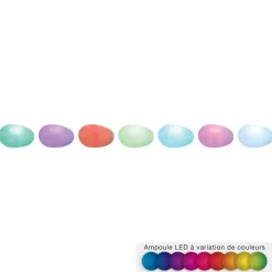 Atmosphera Galet Led D.12Cm