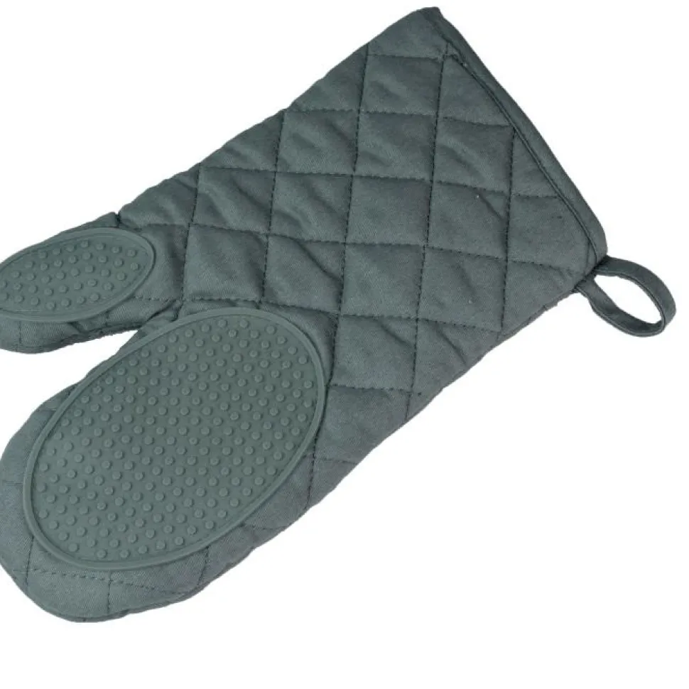 maxibazar Gant 30X18 Cm Polycoton Silicone Cuistot Anthracite