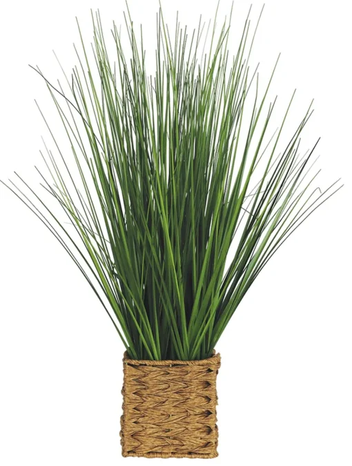 maxibazar Graminees Panier Osier H.73Cm