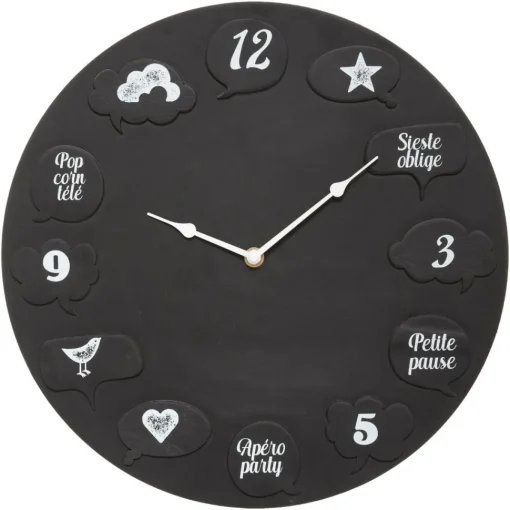 Atmosphera Horloge Bulle Maeva D.35Cm
