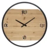 Atmosphera Horloge Metal Bois Wild D.58Cm