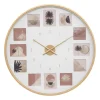 Atmosphera Horloge Metal Pele Mele D.76.5Cm
