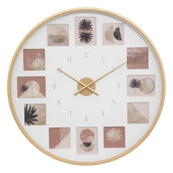 Atmosphera Horloge Metal Pele Mele D.76.5Cm