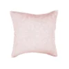 maxibazar Housse De Coussin 40 X 40 Cm Florette Rose