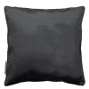 maxibazar Housse De Coussin Encart 40X40Cm Shana Anthracite