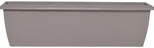 Jardiniere Resine Evo L 59 Cm X 19 5 X H 16 Cm Taupe