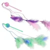 Jouet Canne A Peche Avec Plume Et Grelot 18Cm