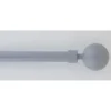 maxibazar Kit Ext 120 210 Cm D19 Embout Basic Gris Mat