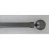 maxibazar Kit Ext 120 210 Cm D28 Embout Gaia Gris Beton