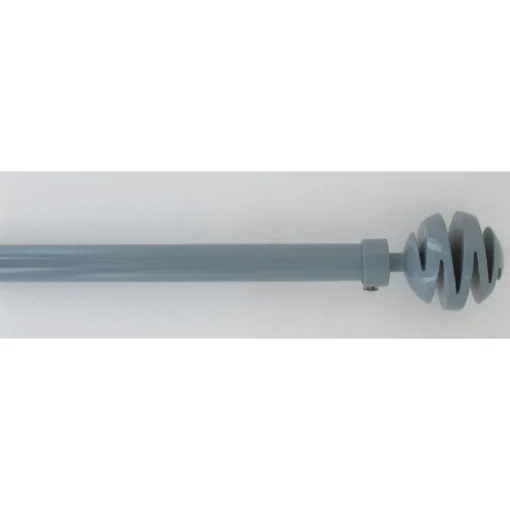 maxibazar Kit Ext 120 210 Cm D19 Embout Villalouise Gris F Laque