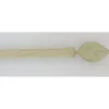 maxibazar Kit Ext 100 190Cm D.19Cm Embout Feuille Ivoire Or