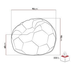Ksante Pouf 500L