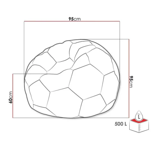 Ksante Pouf 500L