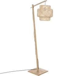 maxibazar Lampadaire Arc Liby Naturel H.173Cm