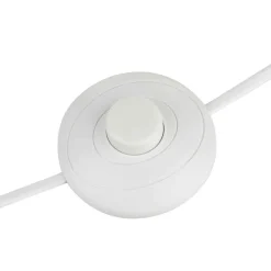 Atmosphera Lampadaire Bois Blanc Leo H.153Cm X2Colis