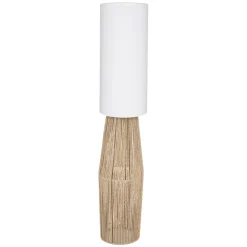 maxibazar Lampadaire Sur Pied Aissa Naturel H.130Cm