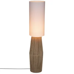 maxibazar Lampadaire Sur Pied Aissa Naturel H.130Cm