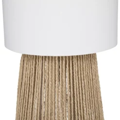 maxibazar Lampadaire Sur Pied Aissa Naturel H.130Cm