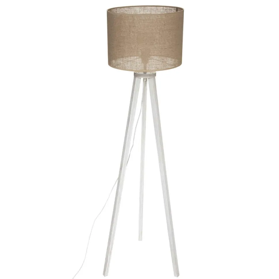 Atmosphera Lampadaire Trepied Elva Naturel H.143Cm