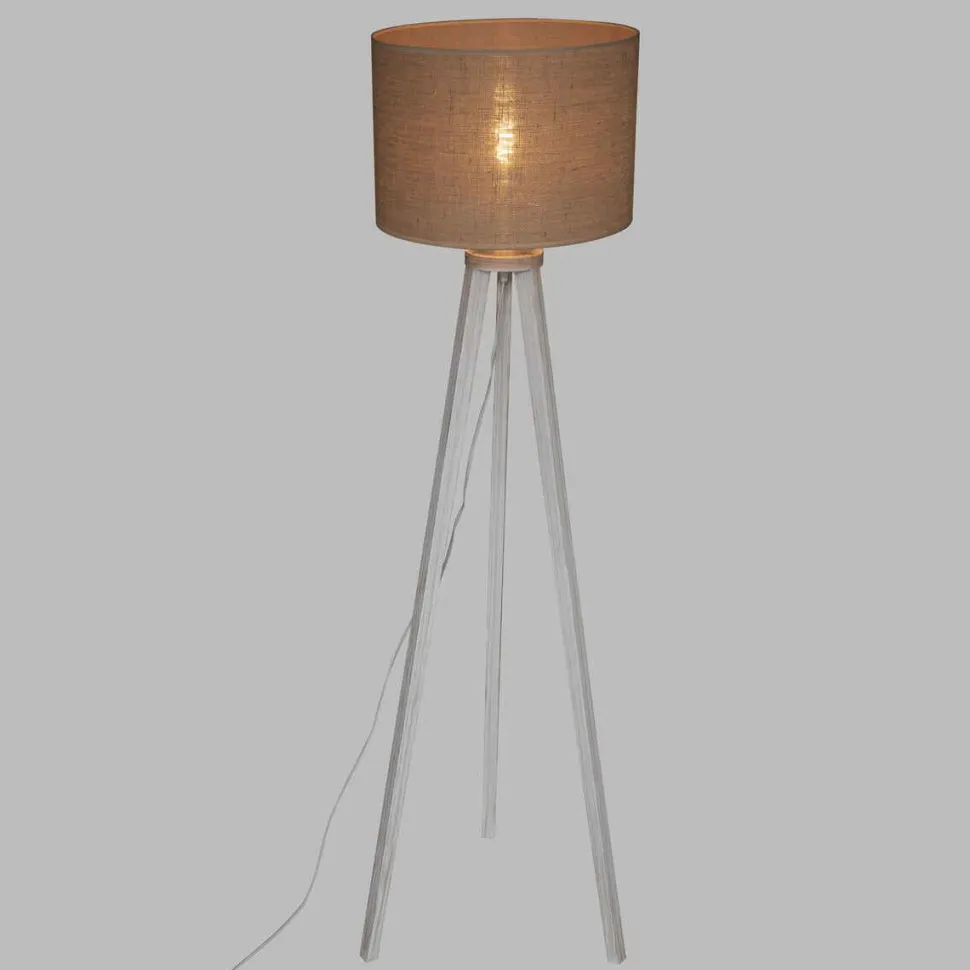 Atmosphera Lampadaire Trepied Elva Naturel H.143Cm